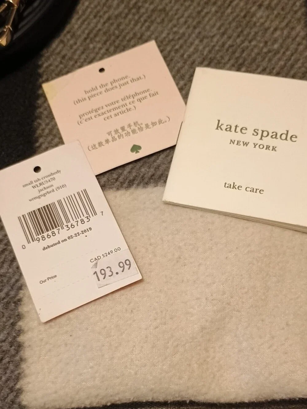 Kate Spade Small Bucket Eva Denim